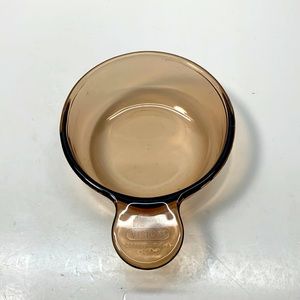 CorningWare grab it Vision Ware brown V150B